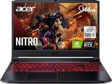 Acer Nitro 5 AN515 Intel Core I7-11800H, 24GB DDR4, 1TB SSD, 8GB Nvidia RTX3070, 15.6" FHD 144Hz, Windows 11 Home, Wifi-6, Black+ Gaming Headset+ Mouse & Pad