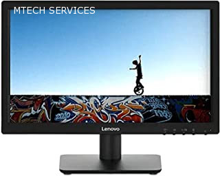 lenovo monitor d19 10 18 5 display with 409 8x230 4 mm display area and twisted nematic panel 1366x768 resolution black 20674 1