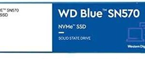 WDS100T3B0C Western Digital 1TB WD Blue SN570 NVMe Internal Solid State Drive SSD - Gen3 x4 PCIe 8Gb/s, M.2 2280, Up to 3,500 MB/s