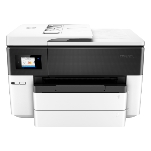 HP OfficeJet Pro 7740 Wide Format All-in-One Printer (G5J38A) All tech specs. Functions. Print, copy, scan, fax. Print speed black (ISO). Up to 22 ppm.