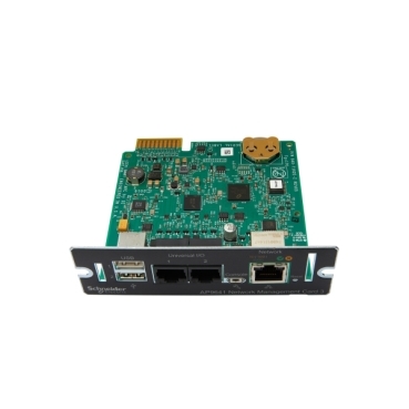 The APC AP9640 Network Management Card offers advanced features for efficient monitoring and control of your power infrastructure.