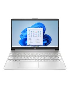 HP 15S-FQ5041NE Laptop With 15.6-Inch Display, Core i5 1235U Processor,8GB RAM,512GB SSD,Intel Iris XE Graphics,Windows 11 Home English,Arabic Silver
