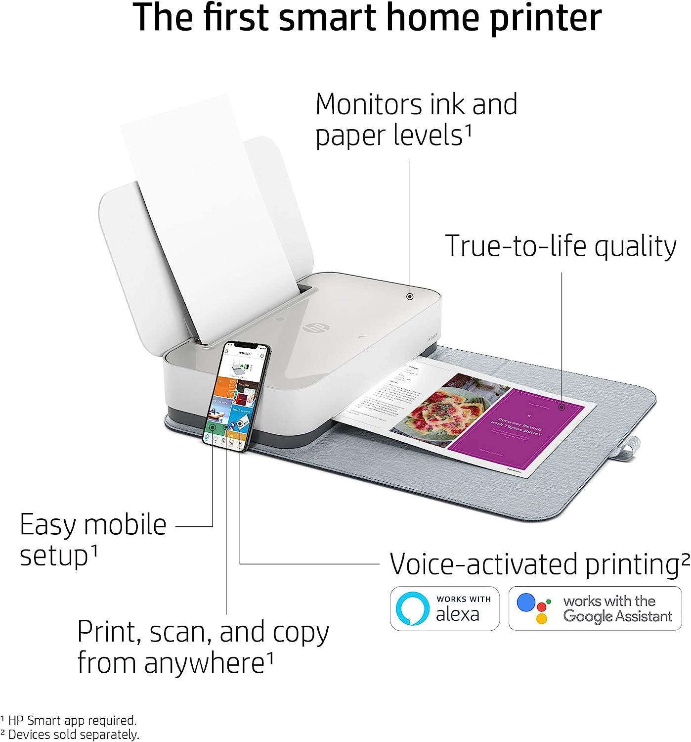 HP Tango X Smart Wireless Printer with Indigo Linen MTech IT distributor