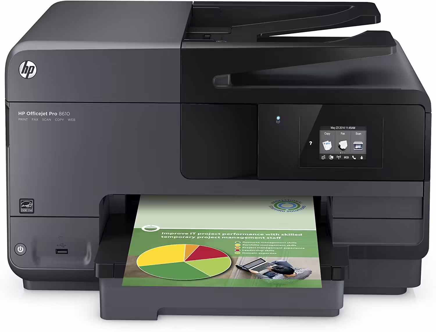 HP OfficeJet Pro 8610, Color All-in-One Wireless Printer