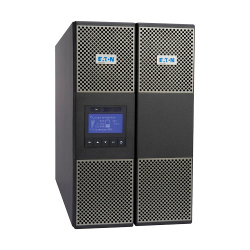 Eaton 9PX3000IRT3U ; Topology. Online/Double-conversion ; BTU Rating. Online: 614 ; Efficiency (eco-mode). 98 ; Runtime at half load. 9.5 min ; Input nominal voltage.