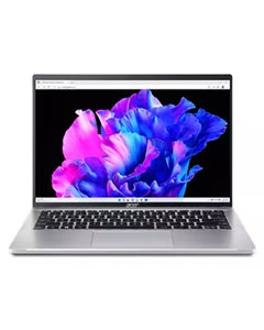 Acer Swift Go SFG14 Ultra-Thin Notebook With 14-Inch Display, Core i7-1355U Processor,16GB RAM,512GB SSD,Intel Iris XE Graphics English,Arabic Pure Silver
