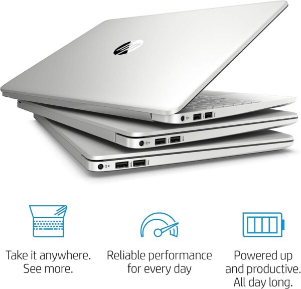 HP 15 dy1036nr 10th Gen Intel Core i5 1035G1 15.6 Inch FHD Laptop Natural Silver 6