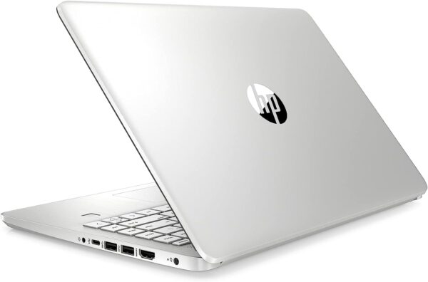 HP 2021 14 FHD IPS Laptop Computer11th Gen Intel i3 1115G4 Up to 4.1GHz Beat i5 1035G4 8GB RAM 256GB PCIe SSD FP HD WebcamWiFi Bluetooth 4.2 HDMI Win10 S Marxsol Cables Silver 4