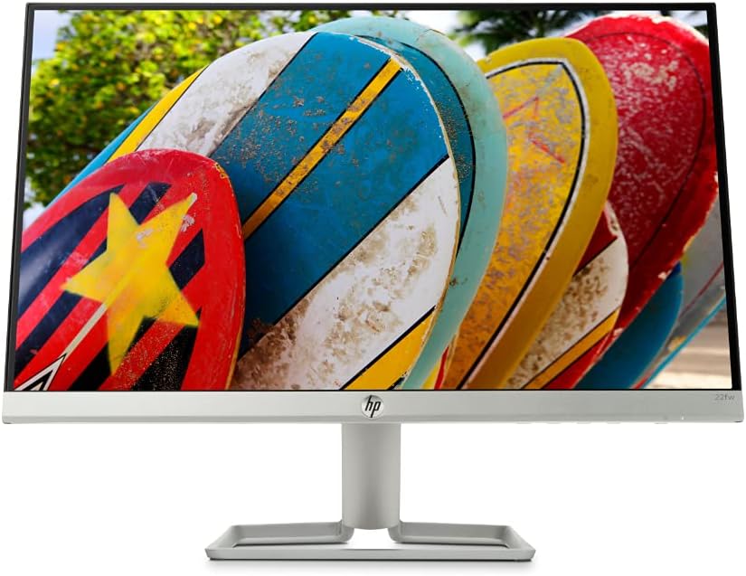 HP 22FW Display Monitor LED, 21.5 Inches, IPS,FHD, 1 HDMI,1