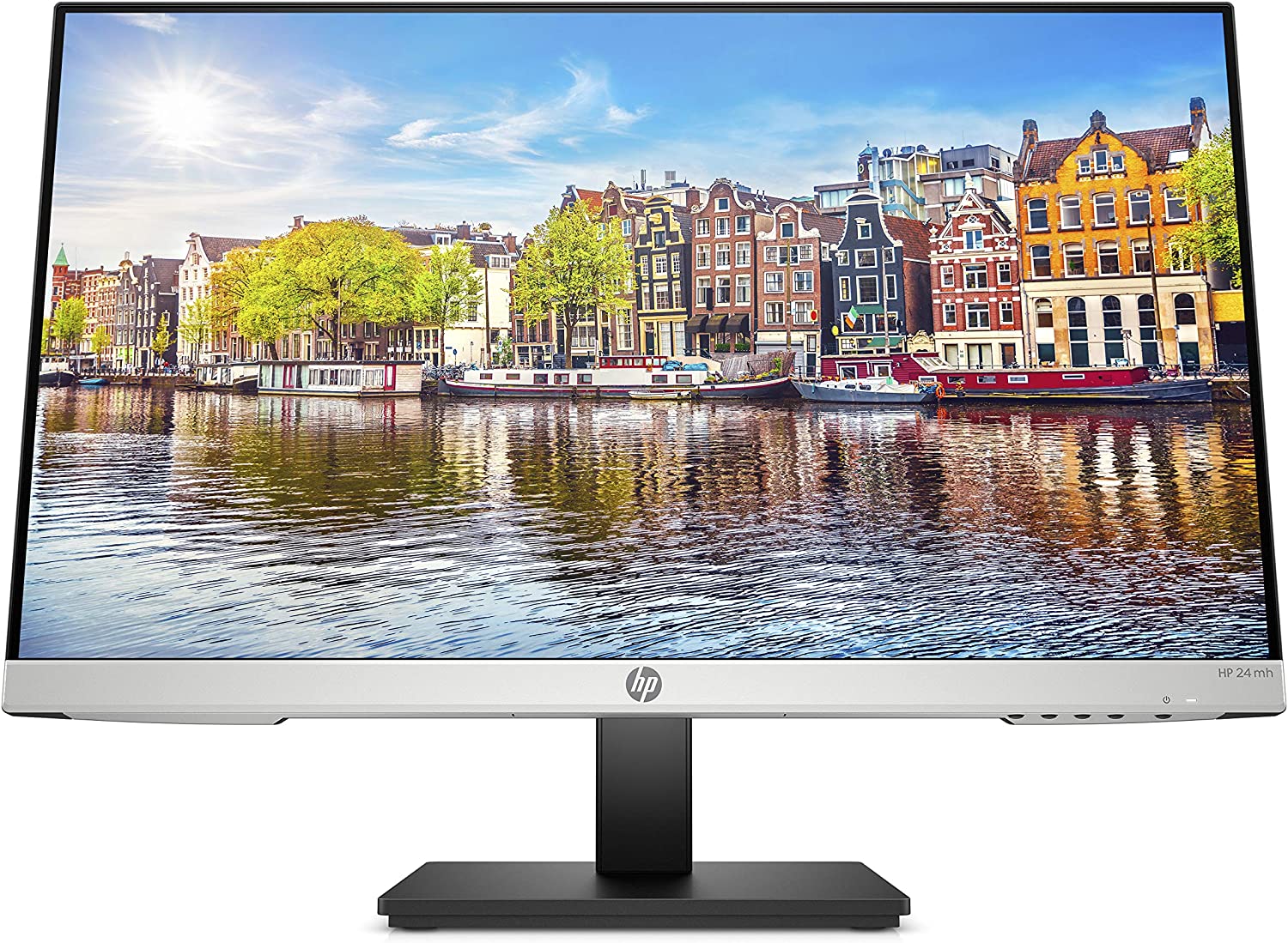 HP 24mh FHD Monitor Computer Monitor with 23.8 Inch IPS Display 1080p Built  In Speakers and VESA Mounting Height Tilt Adjustment for Ergonomic Viewing  HDMI and DisplayPort - MTech distributor