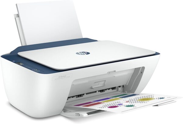 HP DeskJet Ink Advantage Ultra 4828 All in One Printer Wireless Print Scan Copy Print upto 2600 black or 1400 color pages White Blue 25R76A 5