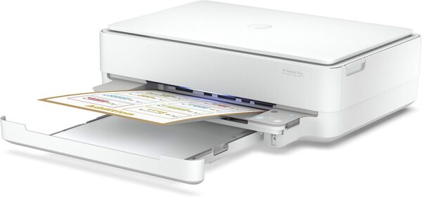 HP DeskJet Plus Ink Advantage 6075 Printer All in One Wireless Print Copy Scan Inkjet Printer 5SE22C 1