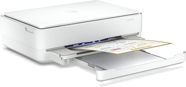 HP DeskJet Plus Ink Advantage 6075 Printer All in One Wireless Print Copy Scan Inkjet Printer 5SE22C 2