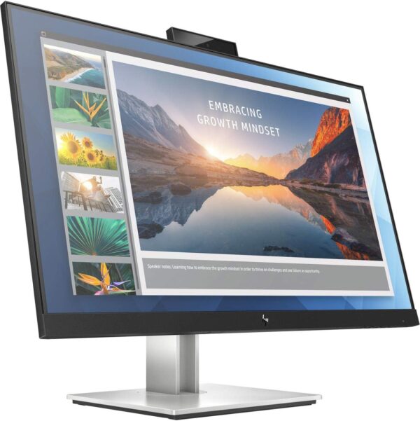 HP E24d G4 23.8 Full HD LED LCD Monitor 16 9 Black Silver 6