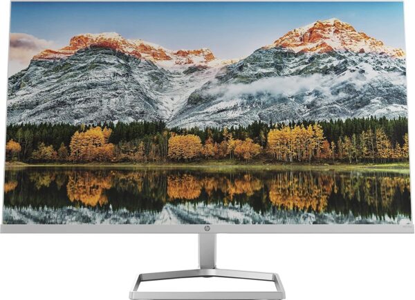 HP M27fw Full HD 27 IPS LCD Monitor with AMD FreeSync 2021 Model Silver White 0