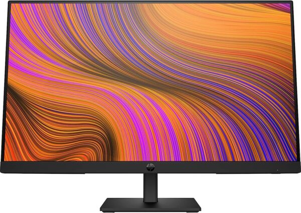 HP P24h G5 FHD Monitor 60.5 cm 23.8 Anti glare FHD 1920 x 1080 72 NTSC Height adjustable Dual speakers 3 Years Warranty 0
