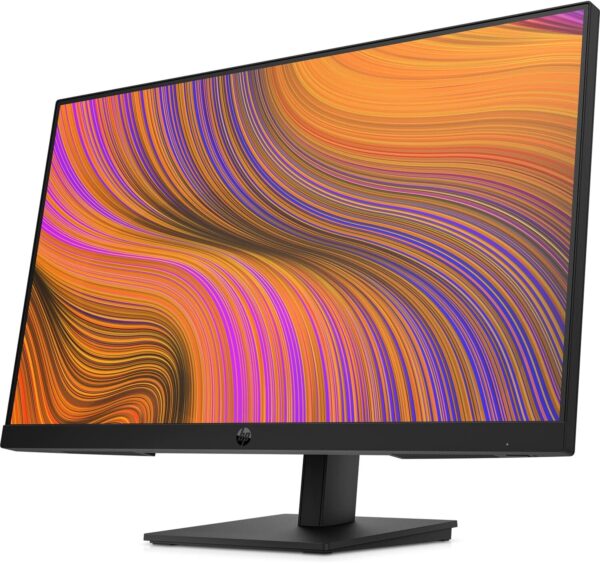 HP P24h G5 FHD Monitor 60.5 cm 23.8 Anti glare FHD 1920 x 1080 72 NTSC Height adjustable Dual speakers 3 Years Warranty 1