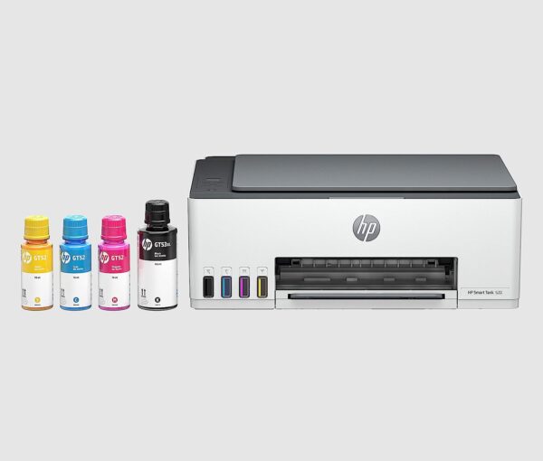 HP Smart Tank 520 Wireless All In One Printer Print Scan Copy Print up to 6000 black or 6000 color pages Gray 1F3W2A 5