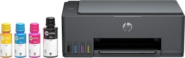 HP Smart Tank 581 Wireless All In One Printer Print Scan Copy Print up to 6000 black or 6000 color pages Grey 4A8D4A 5