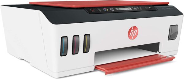Hp 3Yw73A Smart Tank 519 Wireless Print Scan Copy All In One Printer Red White 1
