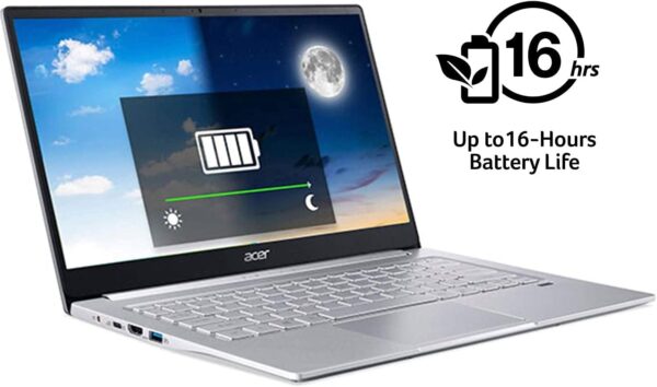 Acer 2022 Swift 3 Thin Light Business Laptop 14 FHD IPS Display Intel Core Evo i7 1165G7 Up to 4.7Ghz 8GB RAM 512GB SSD Intel Iris Xe Graphics Fingerprint Reader Backlit Keyboard Win10 4