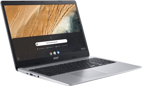 Acer 2023 Flagship Chromebook 15.6 FHD 1080p IPS Touchscreen Light Laptop Intel Celeron N4000 Up to 2.6GHz 4GB RAM 32GB eMMCHD WebcamGigabit WiFi 12 Hours BatteryChrome OSw MarxsolCables 6