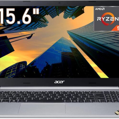 Acer Aspire 5 A515-45-R74Z Slim Laptop | 15.6 Full HD IPS | AMD Ryzen 5  5500U Hexa-Core Mobile Processor | AMD Radeon Graphics | 8GB DDR4 | 256GB