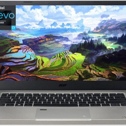  Acer Aspire Vero 14 FHD Slim Laptop, EVO 10-Core Intel i7-1255U,  Thunderbolt4, Wi-Fi 6E, Backlit KB, Fingerprint, 1080p Wabcam, Bluetooth  5.1, Win11, w/Mousepad (16GB RAM