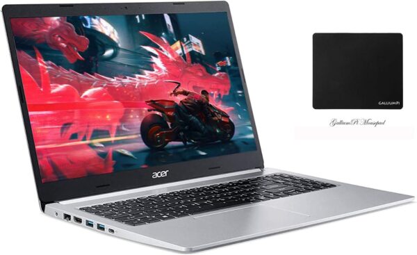 Acer Newest Aspire 5 15.6 FHD Laptop Intel Dual Core i3 CPU 8GB DDR4 RAM 128GB PCIe SSD WiFi 6 Windows 10 Bundle with GalliumPi Accessories 0