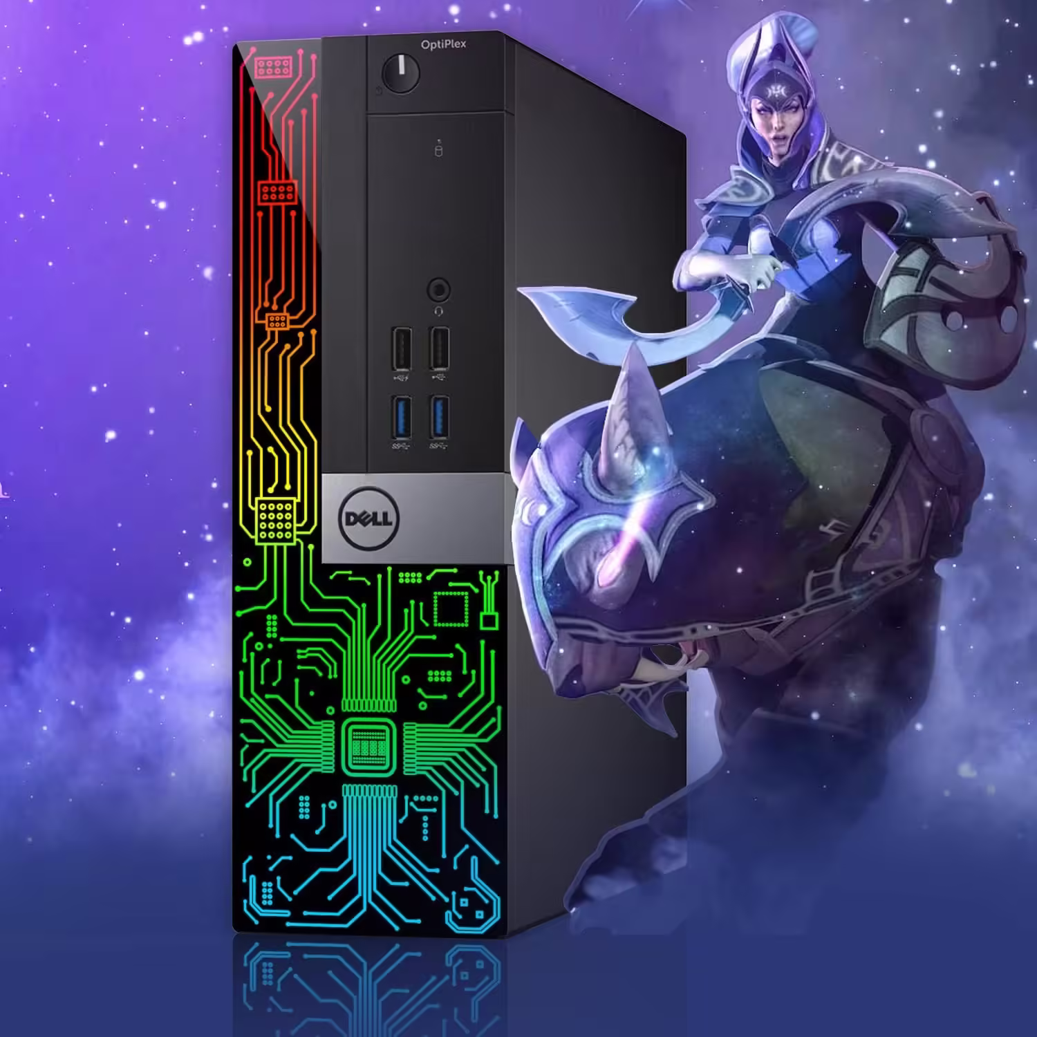 Dell Optiplex 5040 RGB Desktop Computer Quad Core Intel i5 3.2 16GB DDR3 RAM 1TB SSD Solid State Windows 10 Professional Home or Office PC - Image 3