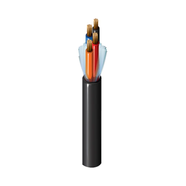 Belden 27323A TC VN/PVC, 7 C #16 Str BC, PVC-NYL Ins E2, Blk PVC Jkt, 600V TC 150V NPLF 90C Dry/Wet SUN RES DIR BUR