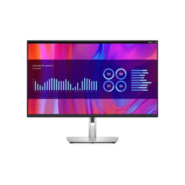 The Dell P3223DE is a powerful and versatile 32-inch QHD monitor tailored for professionals who require expansive screen space, outstanding clarity, and seamless connectivity.