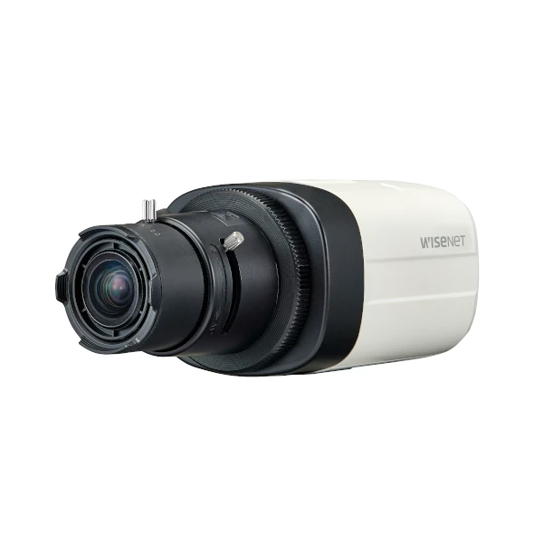 The HCB-7000A is a 4MP Wisenet HD+ Box Camera delivering QHD resolution (2560 x 1440 at 30fps) for crystal-clear surveillance footage. Designed for superior low-light performance, it captures detailed images even in challenging lighting conditions.