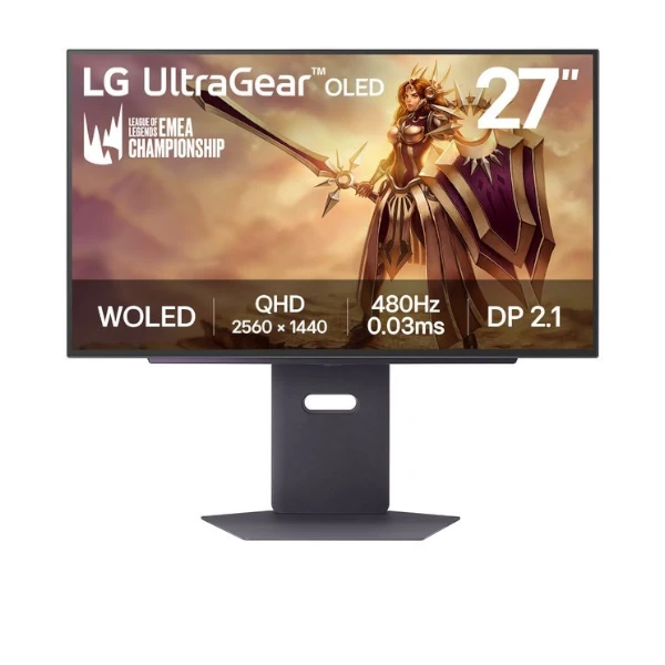 The LG 27GX790A-B is a next-generation OLED gaming monitor built for extreme speed and precision.