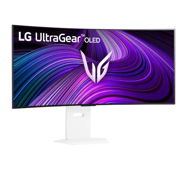 The LG 34GX90SA-W is a 34-inch curved OLED ultrawide gaming monitor built for elite gaming and immersive entertainment.