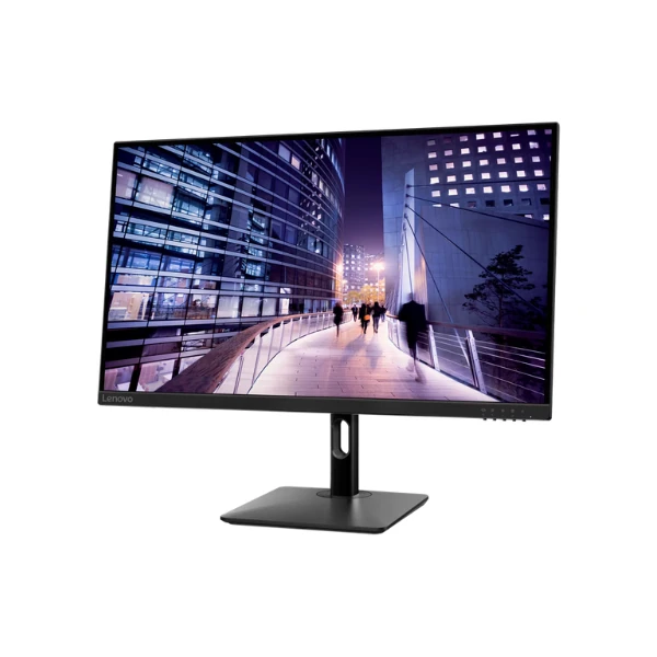 The Lenovo N27p (67C3GAC4AE) is a sleek, professional-grade 27″ 4K UHD monitor built for vibrant visuals and versatile connectivity.