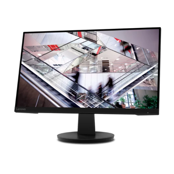The Lenovo N27q delivers a stunning QHD (2560×1440) resolution on a spacious 27" IPS display for exceptional image clarity and wide viewing angles.