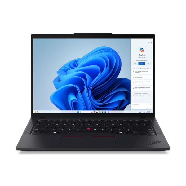 The Lenovo ThinkPad T14 Gen 5 21ML001DGR is built for professionals who need a balance of power, portability, and reliability. With the latest Intel® Core™ Ultra 5 125U processor and high-speed DDR5 RAM, it delivers responsive multitasking performance. The 14” WUXGA anti-glare display with 400 nits brightness offers a vibrant visual experience for extended business use.