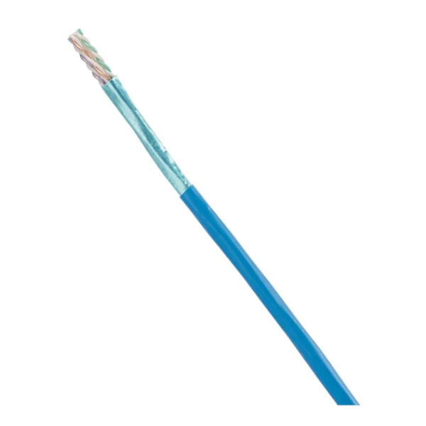 The PUY6AV04WH-EG Cat 6A U/UTP Copper Cable offers high-performance data transmission with enhanced crosstalk protection. Designed for indoor applications, it features 23 AWG solid copper conductors, HDPE insulation, and a flame-retardant LSZH jacket