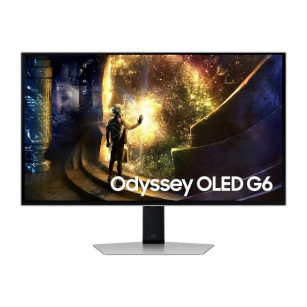 The Samsung Odyssey OLED G6 (LS27DG610SUXEN) is a 27-inch Quad HD gaming monitor built for competitive and immersive gameplay.