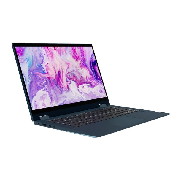 The Lenovo Flex 5 14 2-in-1 laptop is designed to provide a seamless computing experience. Powered by the Intel® Core™ i7-1065G7 processor, 8GB of RAM, and a 512GB SSD, it delivers impressive performance for both work and entertainment.
